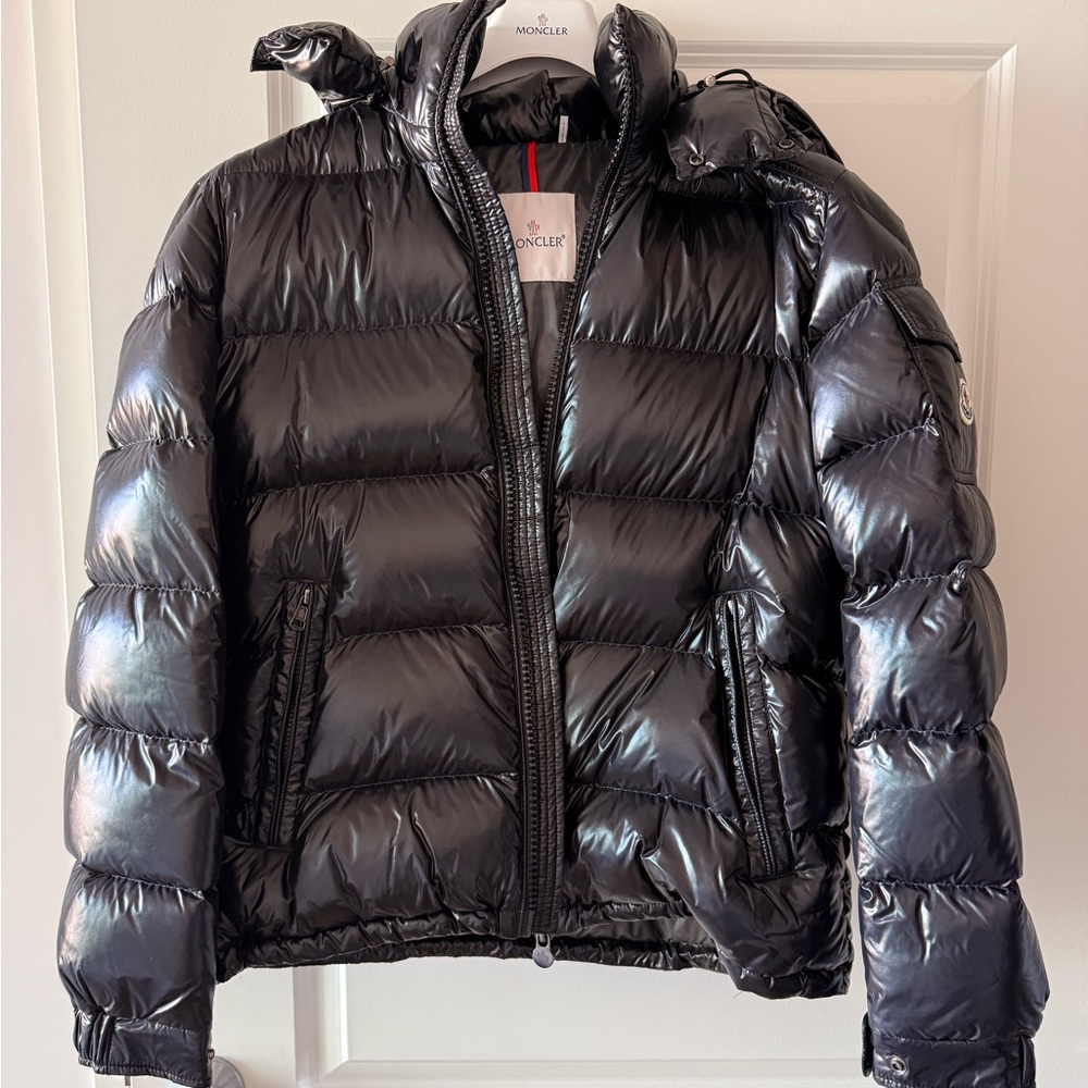 Moncler Maya Black Puffer Jacket